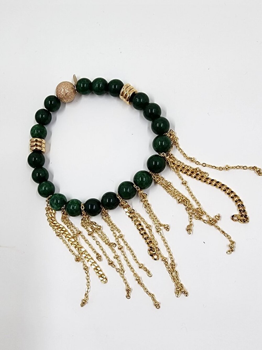 The Lace Project Beaded Stretch Bracelet